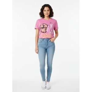 Aretha Franklin T-Shirt Women s Small Pink Graphic Tee Short Sleeve 100 Cotton